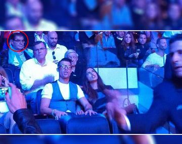 Una foto a Ronaldo escrachó al segundo de Hugo Moyano