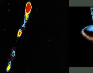 Mirá un agujero negro