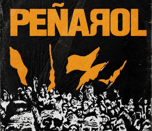El emotivo homenaje de Peñarol a Indio Solari en la previa de un partido del fútbol uruguayo