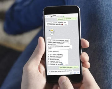 La manera de averiguar la situación de las multas a través de WhatsApp.