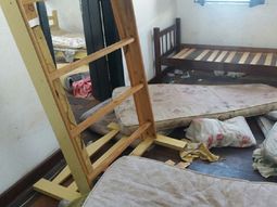 Así quedó la habitación de los argentinos Así quedó la habitación de los argentinos