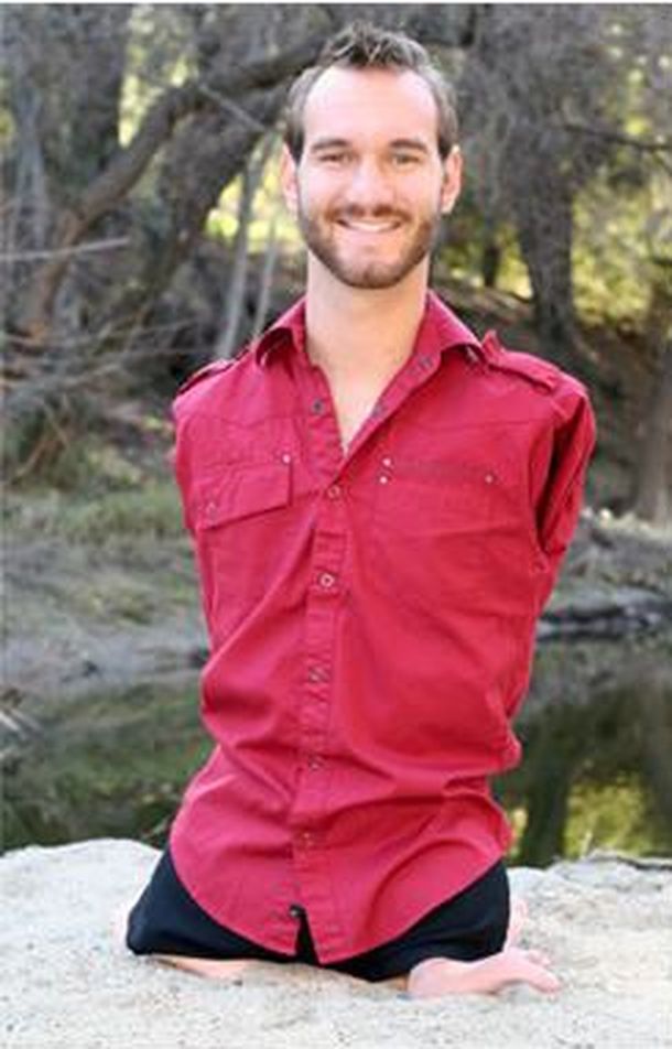 Nick Vujicic dará un seminario en nuestro país en el marco del FeVida Sana