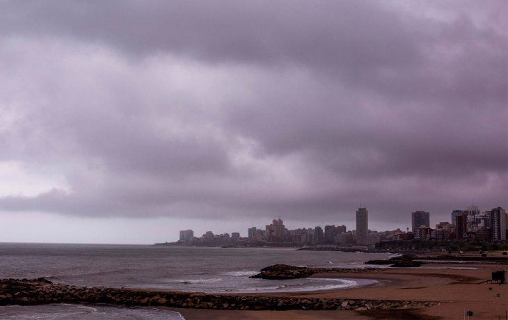 Hay alerta amarillo para la Costa  Atlántica por fuertes vientos de hasta 75 kilómetros por hora