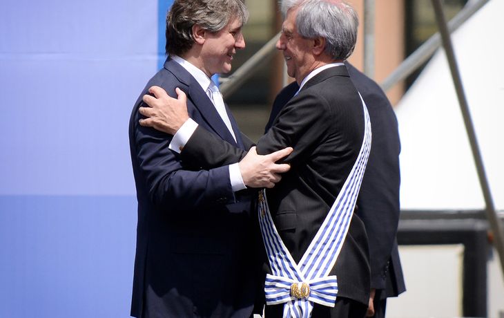 Para Boudou se inicia una buena etapa con Uruguay