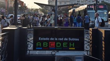 Paro de la línea C de subte Paro de la línea C de subte