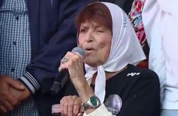 Taty Almeida, en la Marcha Federal Universitaria: No dejen de luchar