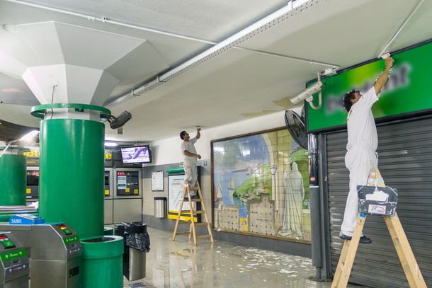 La Línea D reabre los fines de semana después de las obras