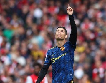 Cristiano Ronaldo le dedicó a su hijo fallecido el gol que hizo ante el Arsenal