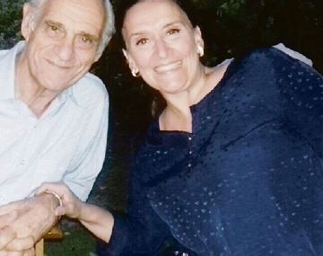 Mario Michetti con Gabriela Michetti