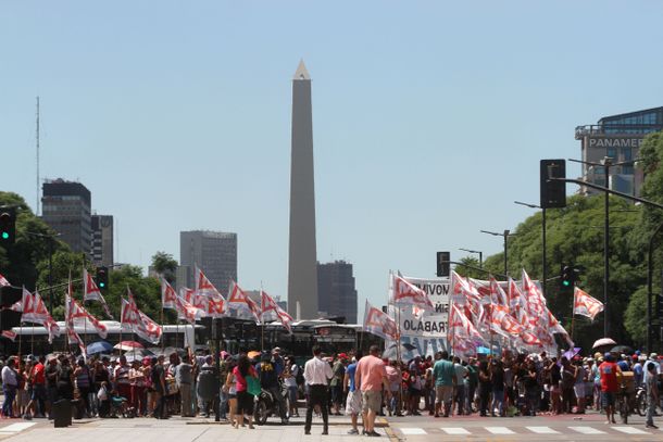 Protestas en 9 de Julio