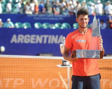El austríaco Dominic Thiem se consagró campeón del Argentina Open