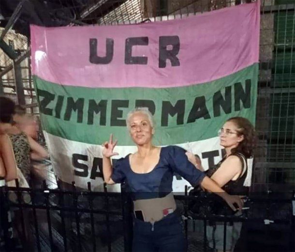 Liberaron a Ivana Bunge, la militante radical detenida en el Congreso