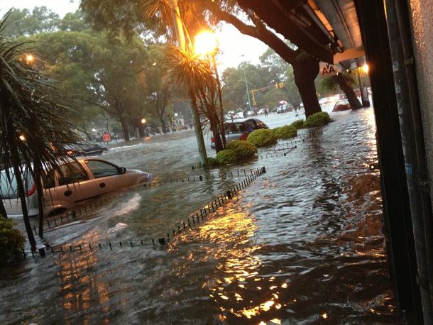Las imágenes más impactantes de la tormenta en Capital
