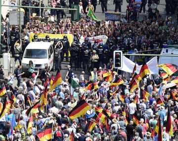 Protestas por las restricciones por el coronavirus en Alemania