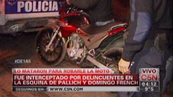 lo mataron sin mediar palabra para robarle la moto lo mataron sin mediar palabra para robarle la moto