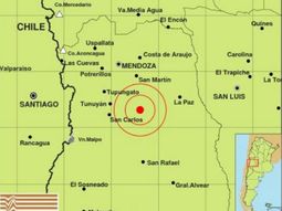 susto en mendoza por un fuerte sismo: se sintio un estruendo susto en mendoza por un fuerte sismo: se sintio un estruendo