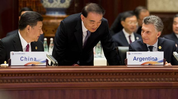 Macri en el foro de líderes mundiales en China