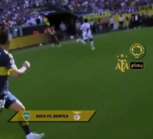 La curiosa reacción del árbitro al caño de Lautaro Blanco y el gol de Merentiel: Túnel