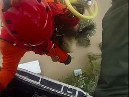 Así rescataron a un trabajador rural Así rescataron a un trabajador rural