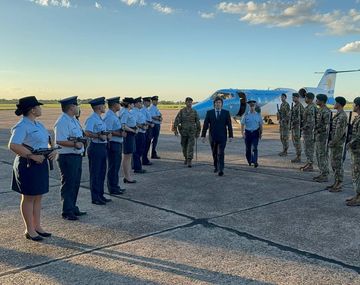 Así llegaba Javier Milei a Corrientes en su visita a la Fundación Club de la Libertad