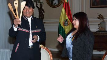 la ganadora de masterchef visito bolivia y fue reconocida por evo morales la ganadora de masterchef visito bolivia y fue reconocida por evo morales