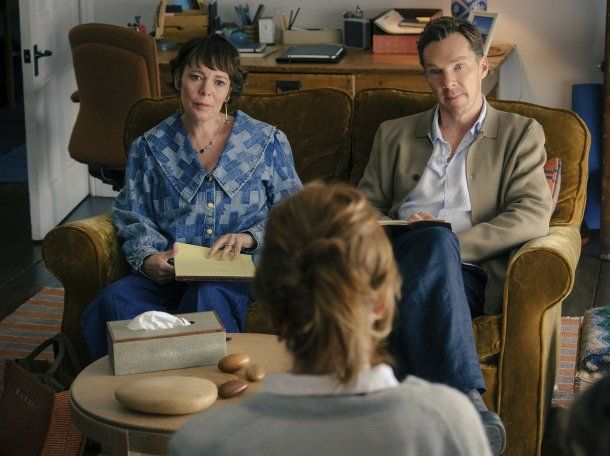 Olivia Colman y Benedict Cumberbatch estrenan Los Roses, una exposición de las relaciones modernas