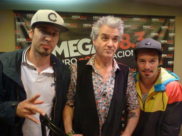 Los Illya Kuryaki visitaron Mega 98.3 y hablaron de su infancia