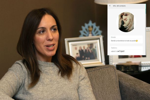 Otra vez amenazaron a María Eugenia Vidal