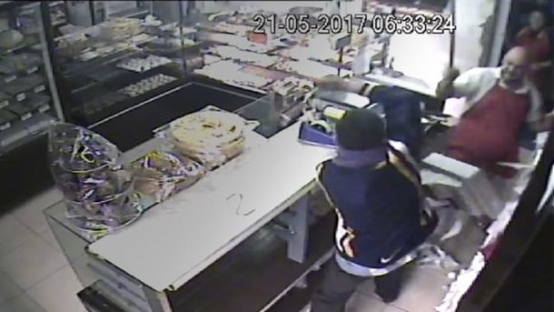 Robo a panadería de Mar del Plata