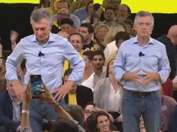Mauricio Macri, en el cierre de campaña de cara a las elecciones legislativas de la Ciudad.
