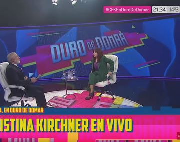 El minuto a minuto de Cristina Kirchner en Duro de Domar
