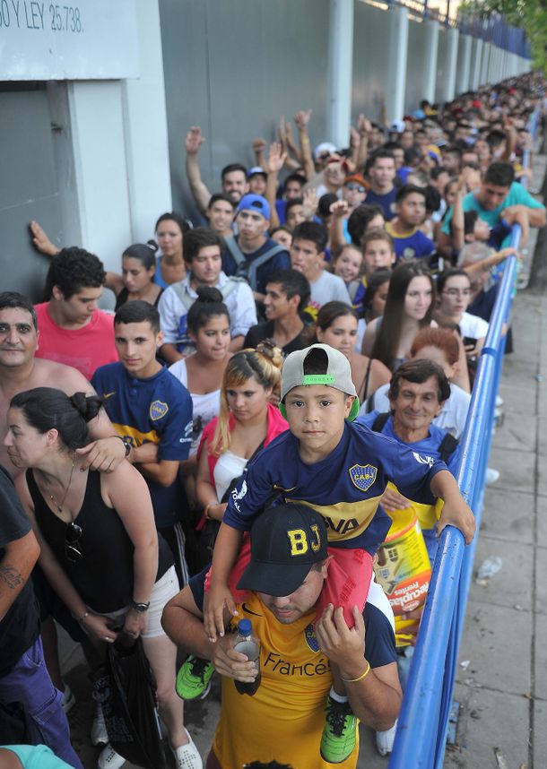 Varios ex jugadores y actuales festejaron el Día del Hincha de Boca