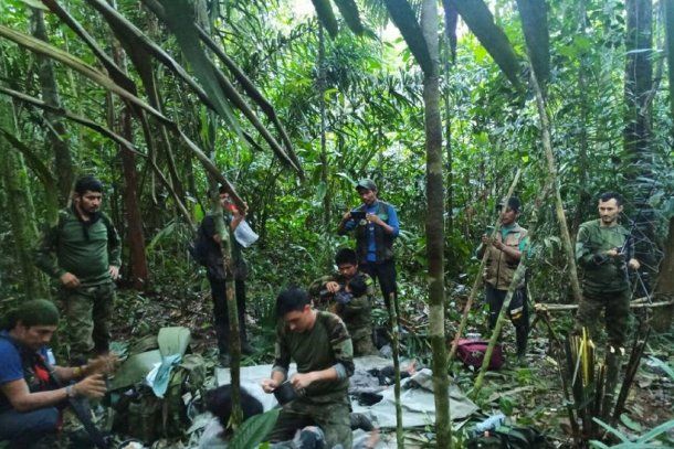 Colombia: hallan con vida a los cuatro nenes perdidos durante 40 días en la selva