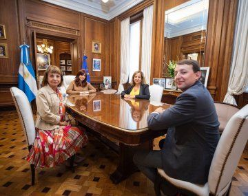 Cristina Kirchner recibió a legisladores del Parlamento Europeo