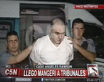 Caso Ángeles: Mangeri ya llegó a Tribunales para el inicio del juicio