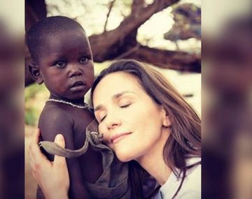 UNICEF explicó la labor de Natalia Oreiro en África