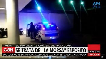 detienen a un cunado de maradona por robar, golpear y maniatar a un hombre detienen a un cunado de maradona por robar, golpear y maniatar a un hombre