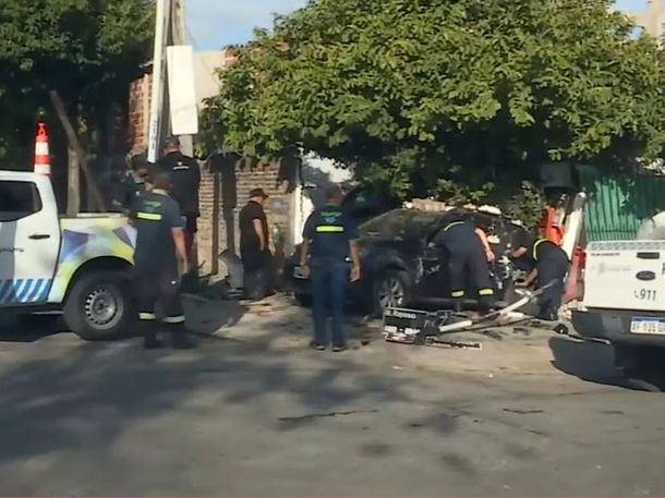 VIDEO: así fue la feroz persecución y choque en Wilde