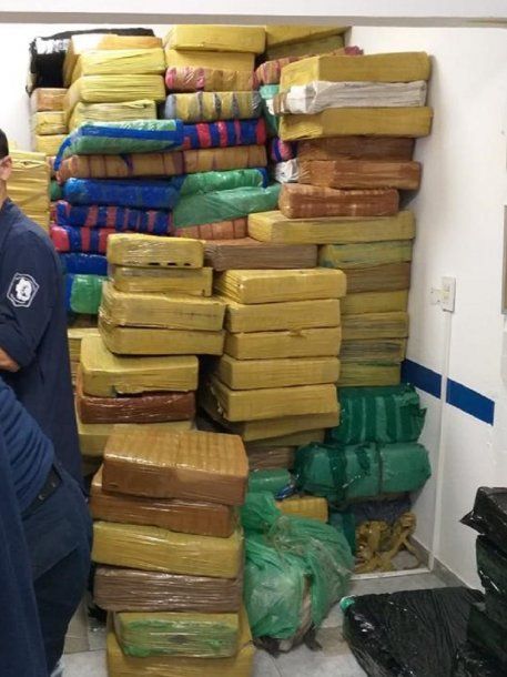 Ezeiza: secuestraron y quemaron más de 5 toneladas de drogas