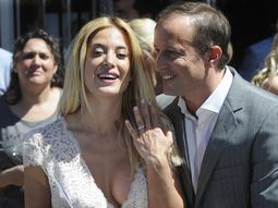 Detalles de la boda de Cirio e Insaurralde