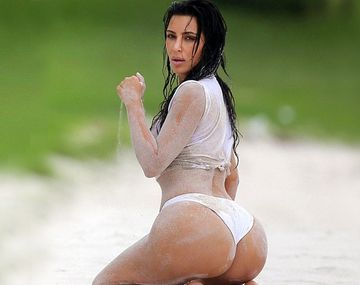 Esta foto de Kim Kardashian es mentira