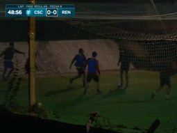 Se cortó la luz en pleno partido y transmitieron un picadito