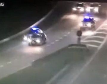 Intentó escapar a alta velocidad por la General Paz