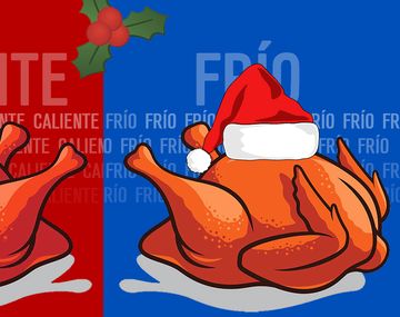 ¿La cena navideña tiene que ser fría o caliente?