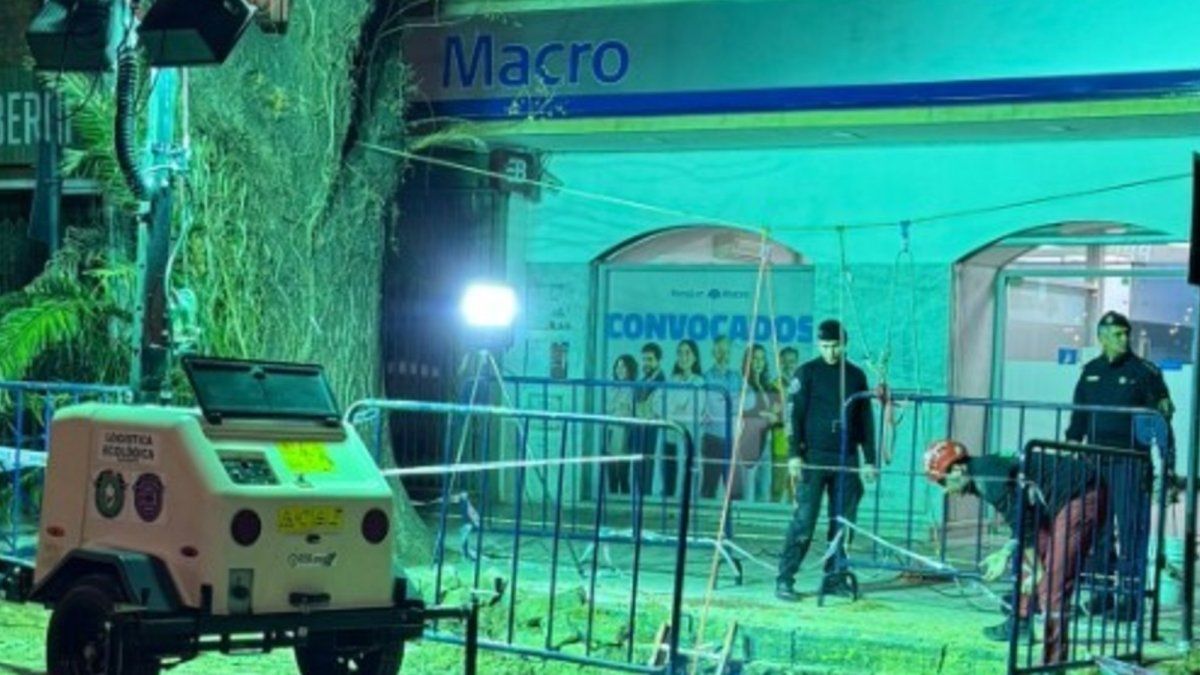 "Robo del siglo" frustrado en San Isidro: descubrieron un túnel de más de tres metros para asaltar un banco