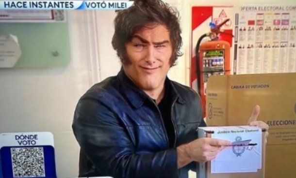 Estallaron los memes tras la foto de Javier Milei con llamativos retoques estéticos: En Tinder/en persona Estallaron los memes tras la foto de Javier Milei con llamativos retoques estéticos: En Tinder/en persona