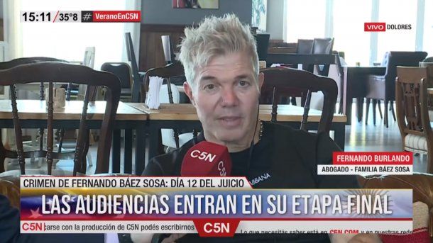 Fernando Burlando apuntó en C5N contra los familiares de los rugbiers: Están intentado colocarse en el lugar de víctimas