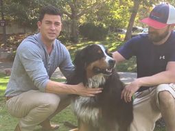 El emotivo reencuentro de una familia con su perro perdido