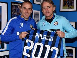 Palacio podrá seguir pegándole por arriba en el Inter hasta el 2017