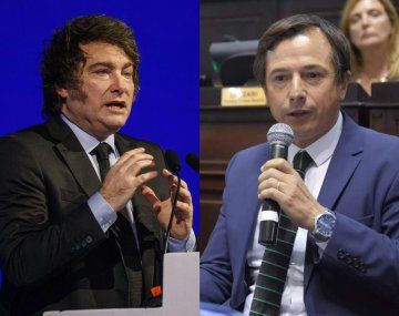 El día en el que Milei insultó a un diputado y salió corriendo por los pasillos de un canal